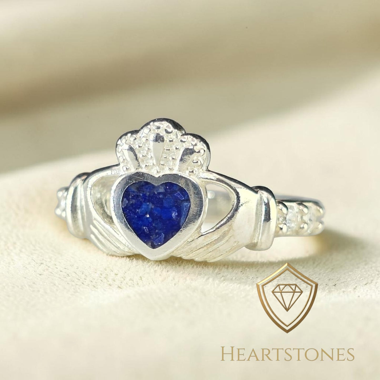 Memorial Claddagh Ring – Sterling Silver | Heartstones®
