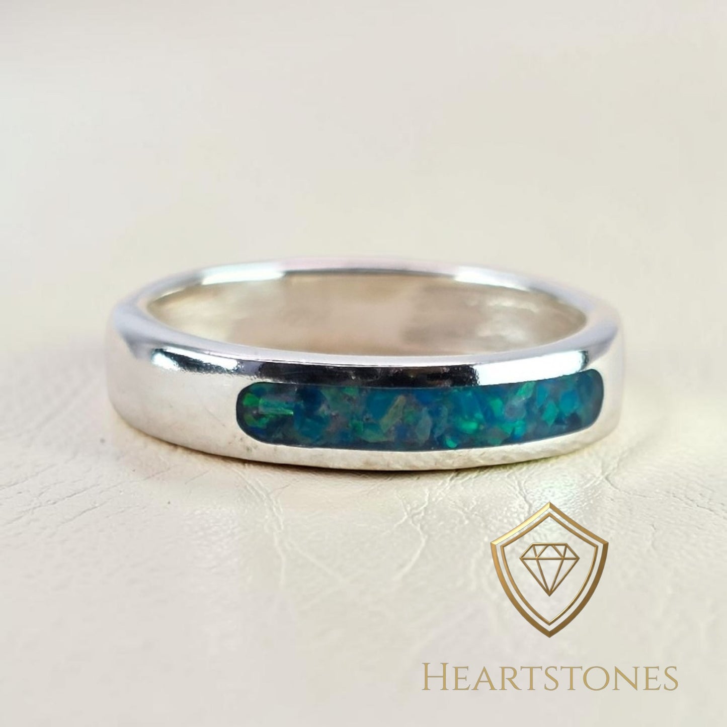 Memorial Front Channel Ring – Sterling Silver | Heartstones®