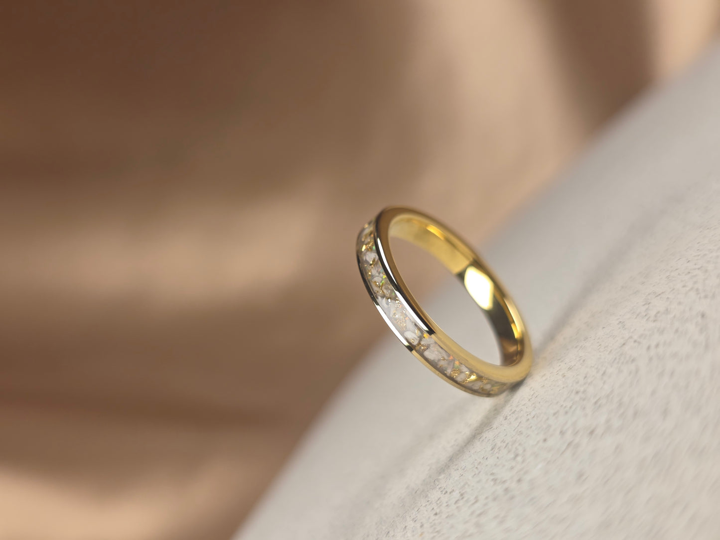 Memorial Ring – 9ct Gold Band | Heartstones®