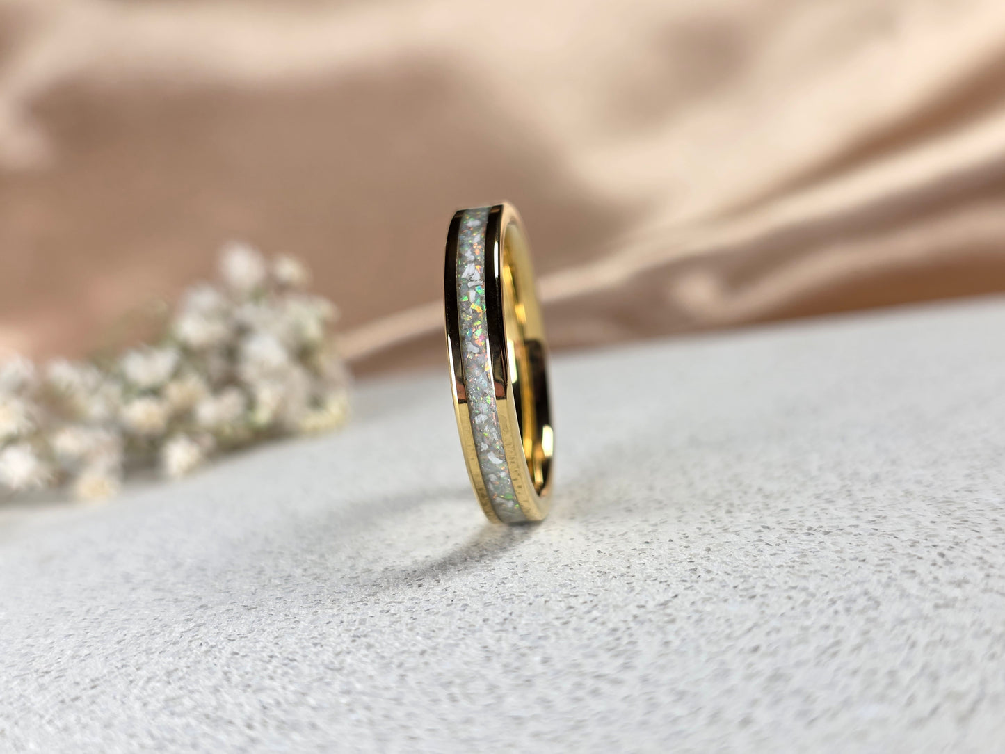 Memorial Ring – Tungsten Band | Heartstones®