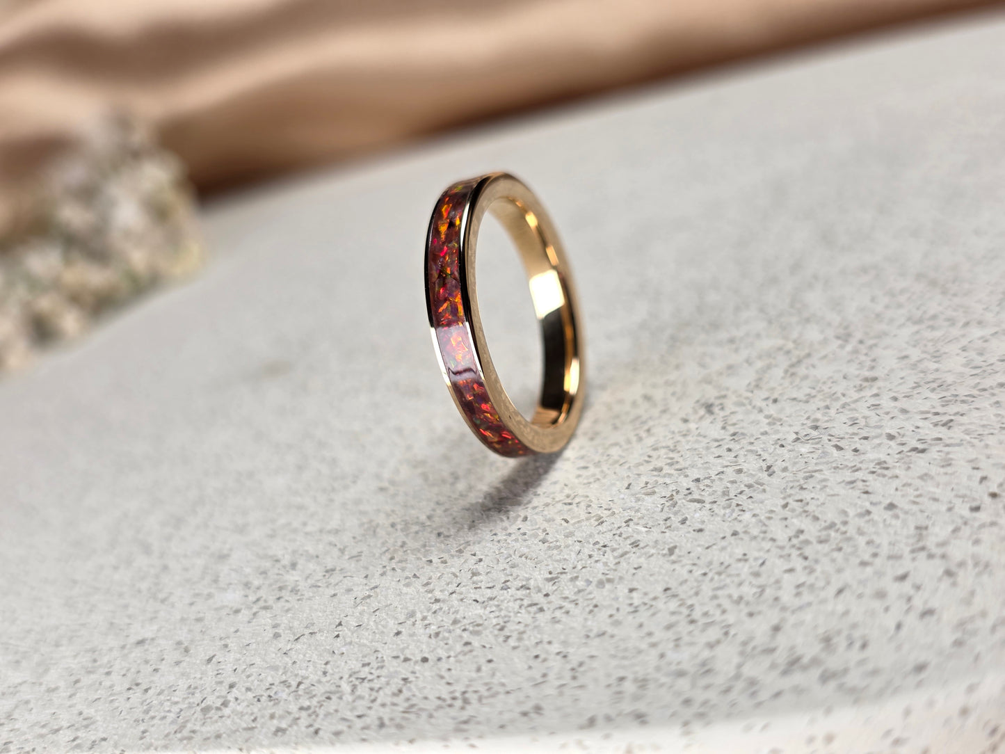 Memorial Ring – 9ct Gold Band | Heartstones®