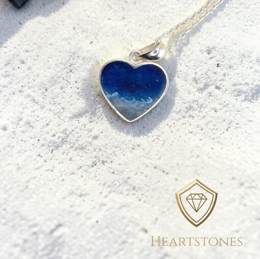 Memorial Heart Necklace – Sterling Silver | Heartstones®