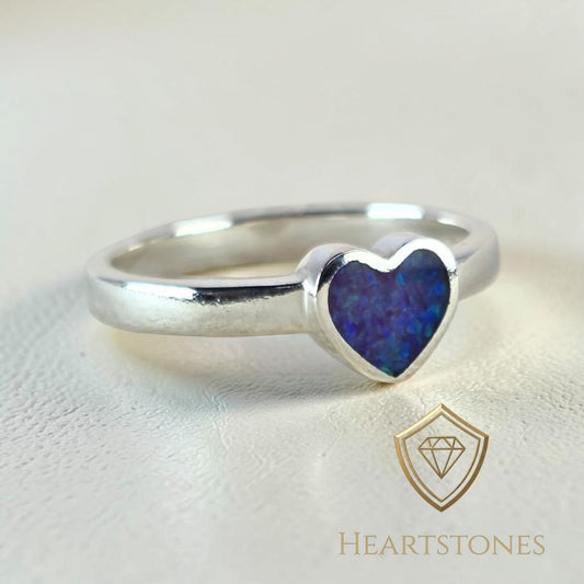 Memorial Heart Ring – Sterling Silver | Heartstones®