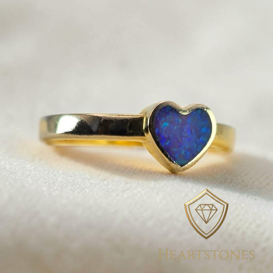 Memorial Heart Ring – 9ct Gold | Heartstones®