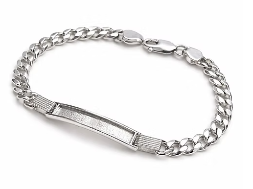Memorial Curb Chain Bracelet – Sterling Silver | Heartstones®
